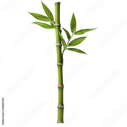 bamboo isolated on white background