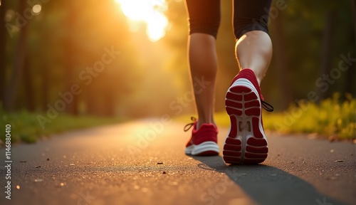 Morning Run on a Paved Path: Finding Peace in Motion
