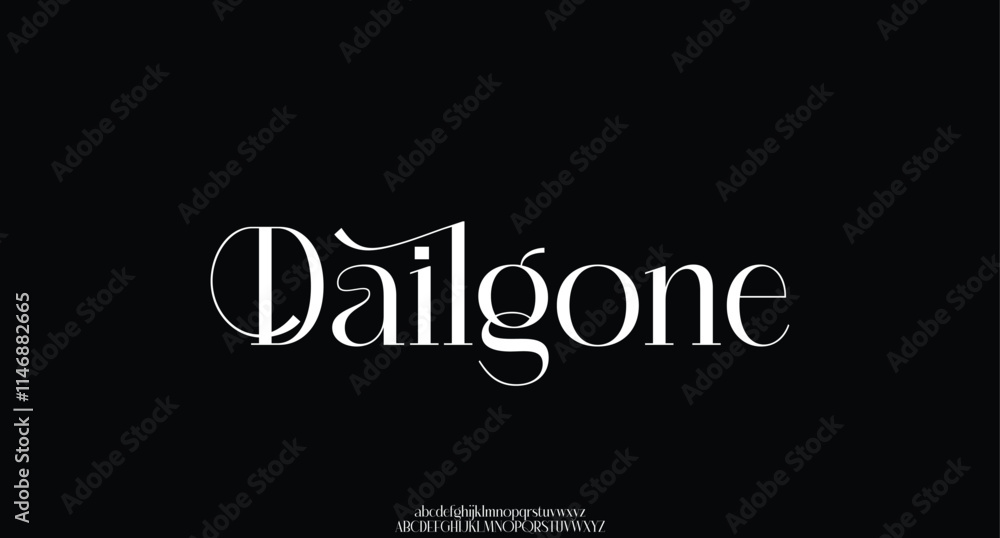 Elegant Font Uppercase Lowercase and Number. Classic Lettering Minimal Fashion Designs. Typography modern Serif fonts regular decorative vintage concept. vector illustration
Elegant Font Uppercase Lowercase and Number. Classic Lettering Minimal Fashion Designs. Typography modern Serif fonts regular decorative vintage concept. vector illustration