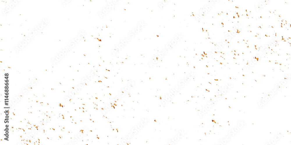 Abstract luxury golden confetti glitter and zigzag ribbon falling down on transparent background. Holyday, festive and celebration background. Abstract luxury golden confetti glitter and zigzag ribbon falling down on transparent background. Holyday, festive and celebration background.