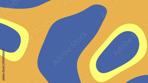 Abstract Gradient Background With Blue and Yellow Tones for Modern Designs, Presentations, or Posters