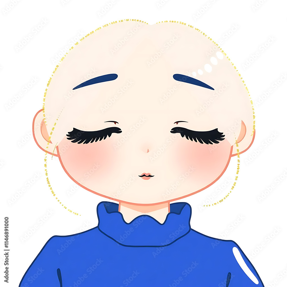 woman Illustration, girl dp, girl profile pic woman Illustration, girl dp, girl profile pic