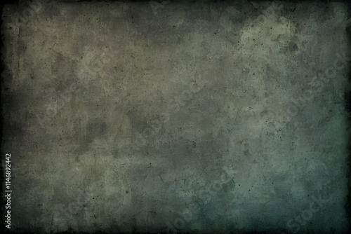 Grunge textured background showing dirty concrete wall with vignette