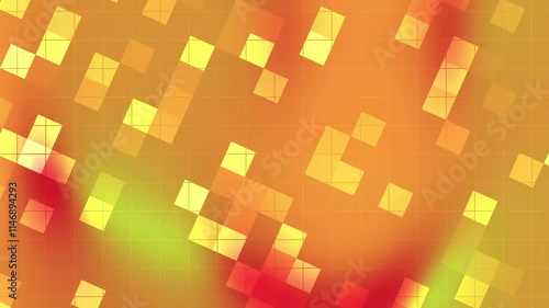 Abstract Gradient Background in Warm Colors for Technology Designs, Digital Art, or Modern Presentations