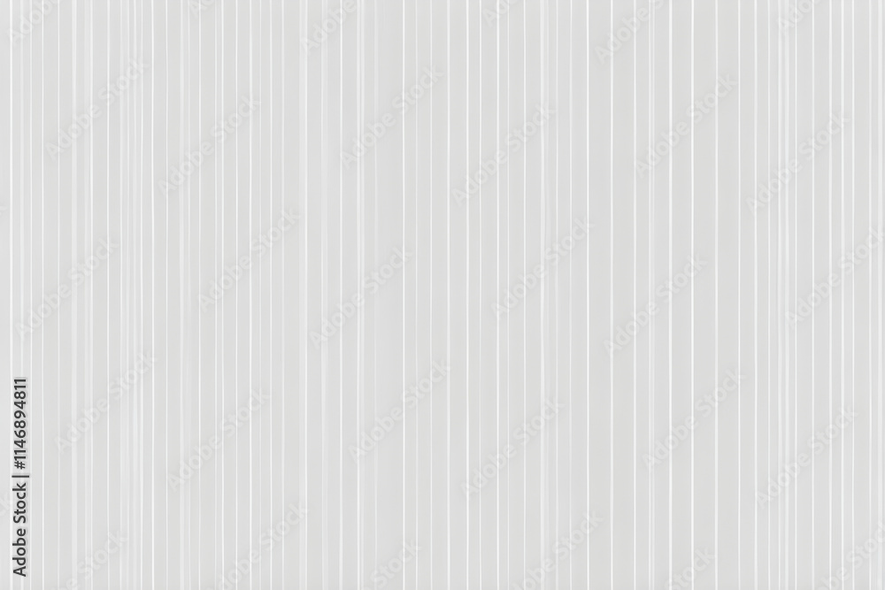Obraz premium White corrugated metal texture creating a striped pattern