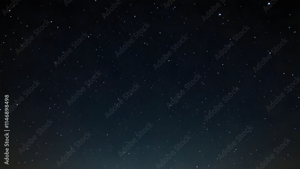 Obraz premium Starry night sky showing infinite universe and constellations