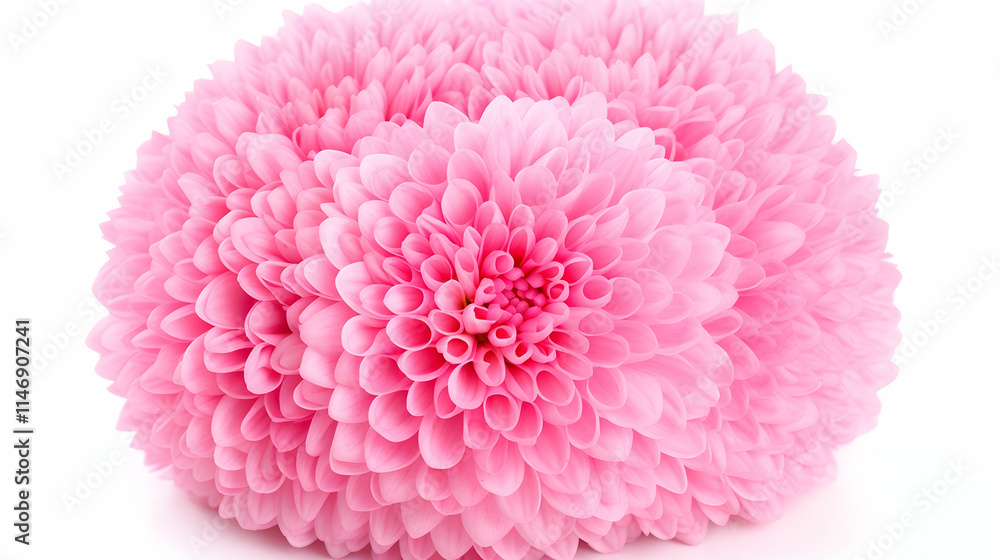 A vibrant pink flower with numerous petals, showcasing natural beauty and elegance. A vibrant pink flower with numerous petals, showcasing natural beauty and elegance.