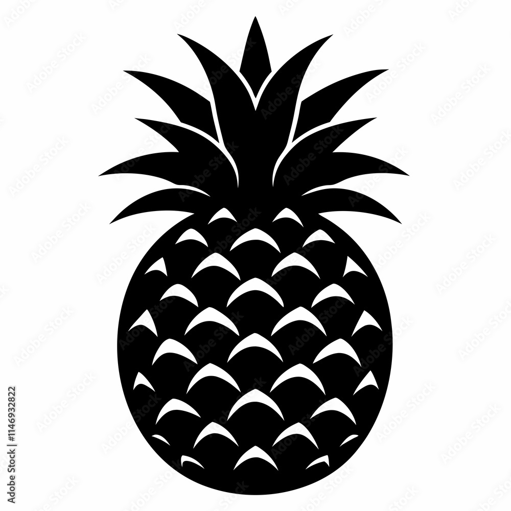 Obraz premium Pineapple Art vector