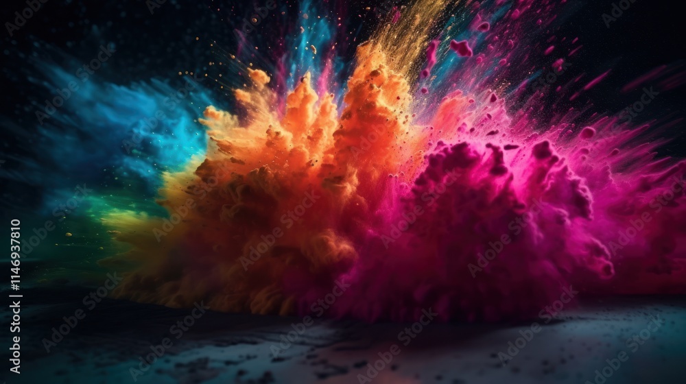 Vibrant Color Explosion: A Symphony of Hues Vibrant Color Explosion: A Symphony of Hues