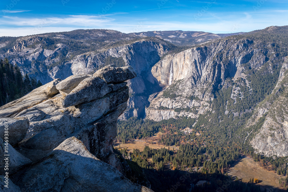 Explore the breathtaking views from Glacier Point