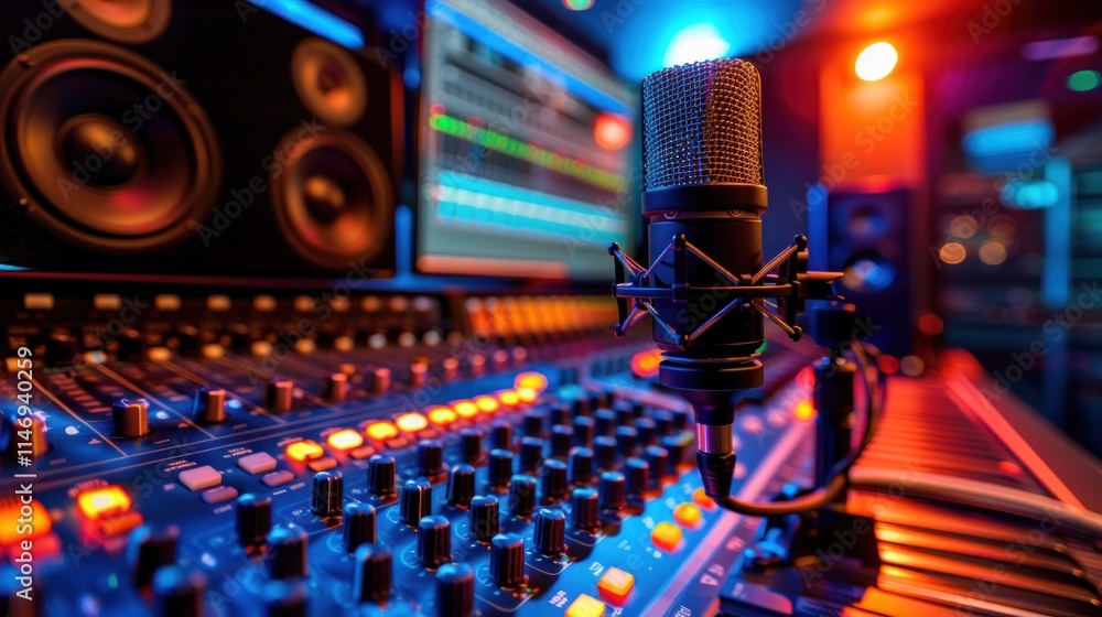 Studio Recording Session: A Professional Music Production Setup Studio Recording Session: A Professional Music Production Setup