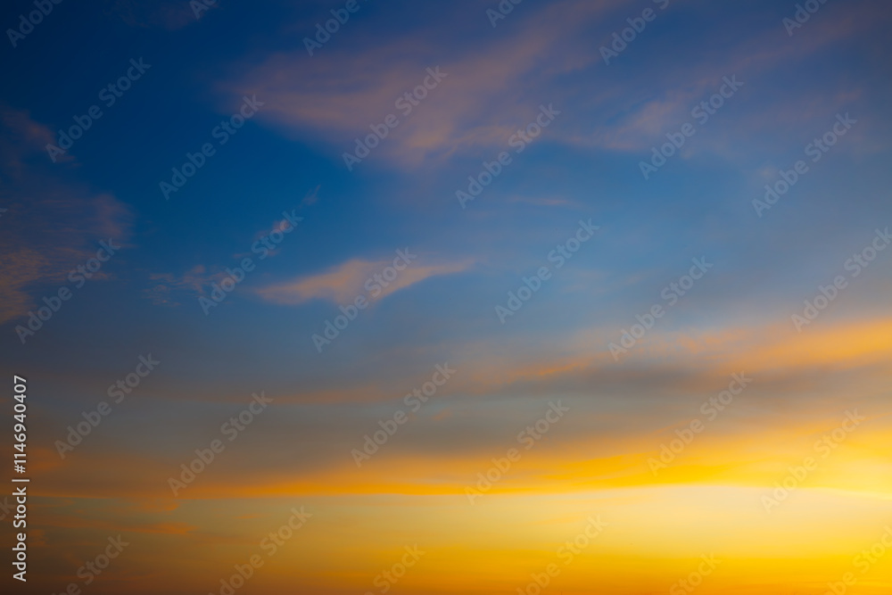 Sunset sky for background or sunrise sky and cloud at morning,Clouds and sky in the morning Sunset sky for background or sunrise sky and cloud at morning,Clouds and sky in the morning