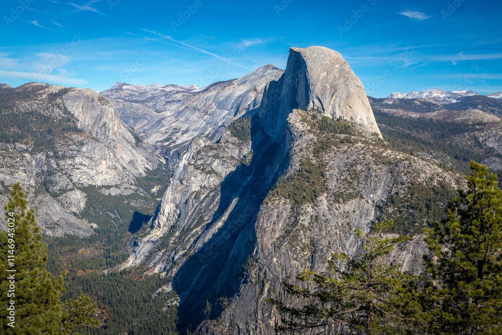 Panoramic View from Glacier Point, Yosemite National Park