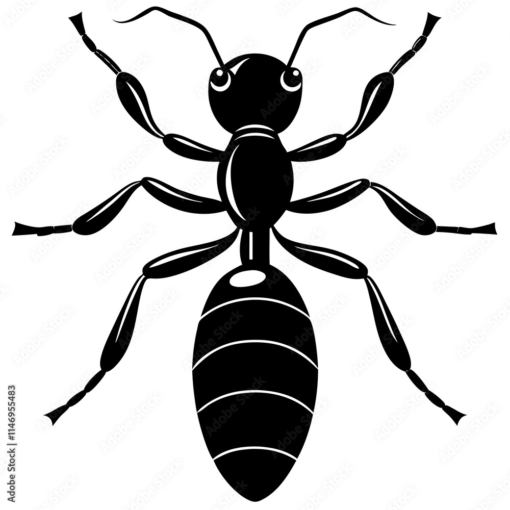 ant silhouette vector illustrator ant silhouette vector illustrator