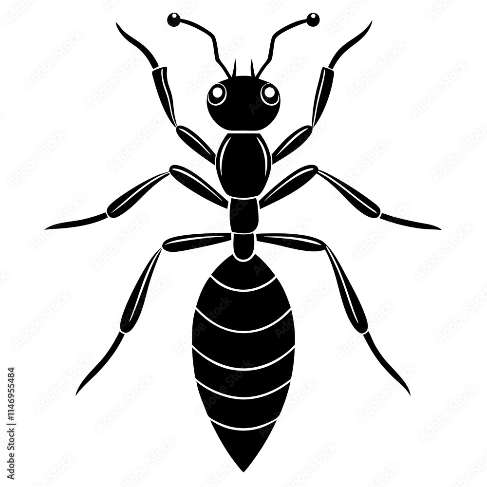 ant silhouette vector illustrator ant silhouette vector illustrator