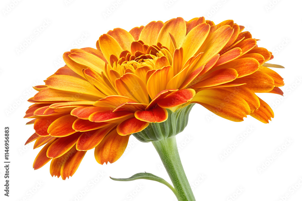 Beautiful marigold flower illustration Beautiful marigold flower illustration