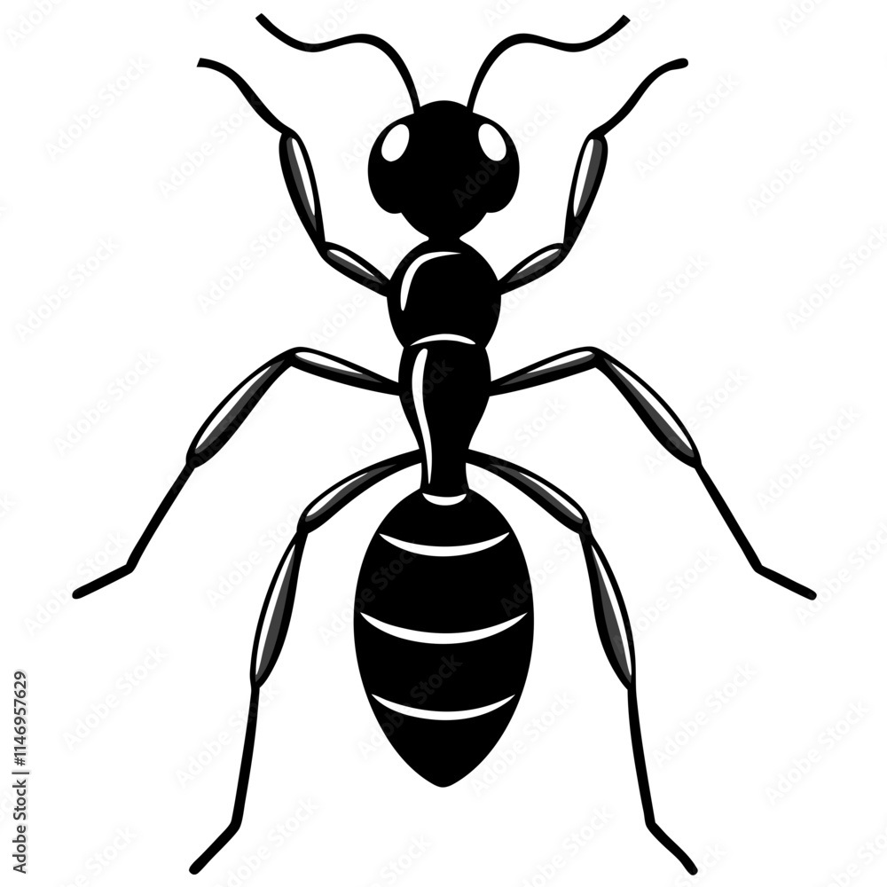 ant silhouette vector illustrator ant silhouette vector illustrator
