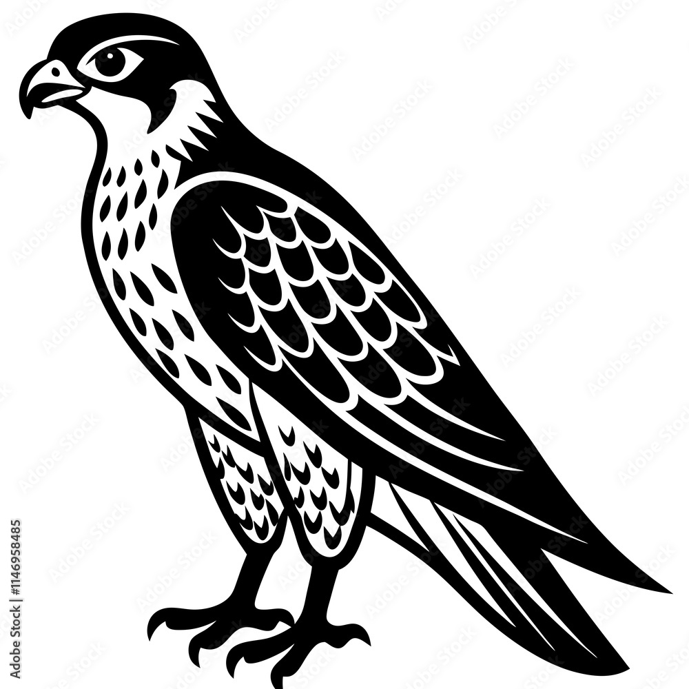 falcon silhouette vector illustrator falcon silhouette vector illustrator