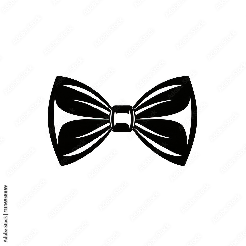 Black icon of Bow tie isolated on a transparent background Minimalist flat icon, vector logo style sign clipart on a no background png Black icon of Bow tie isolated on a transparent background Minimalist flat icon, vector logo style sign clipart on a no background png