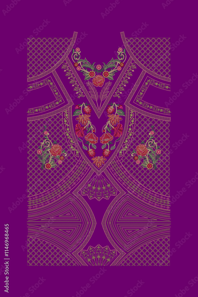 Indian Embroidery Neck and Border Design, Pattern, Patch, Embroidery Designs, Women Shirt Designs, Embroidery Allover Designs Embroidery Illustration, for Textile Clothing Design Manual artwork Indian Embroidery Neck and Border Design, Pattern, Patch, Embroidery Designs, Women Shirt Designs, Embroidery Allover Designs Embroidery Illustration, for Textile Clothing Design Manual artwork