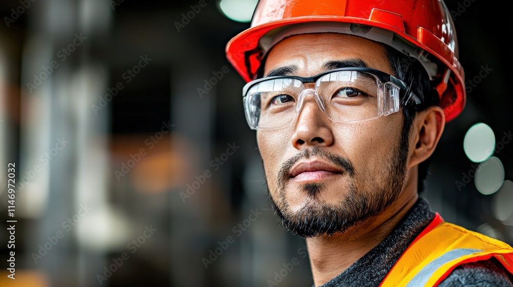 A construction worker operating an excavator, the bucket lifting soil in a dynamic and powerful display of machinery in action A construction worker operating an excavator, the bucket lifting soil in a dynamic and powerful display of machinery in action