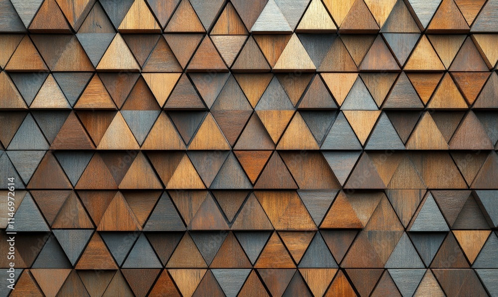 Wood, Triangular Wall background with tiles. Timber, tile Wallpaper with Natural, 3D blocks. Wood, Triangular Wall background with tiles. Timber, tile Wallpaper with Natural, 3D blocks.