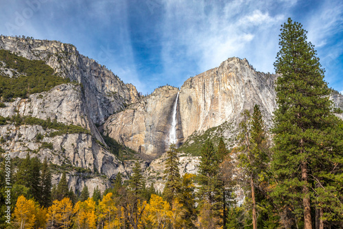 Autumn at Yosemite Falls