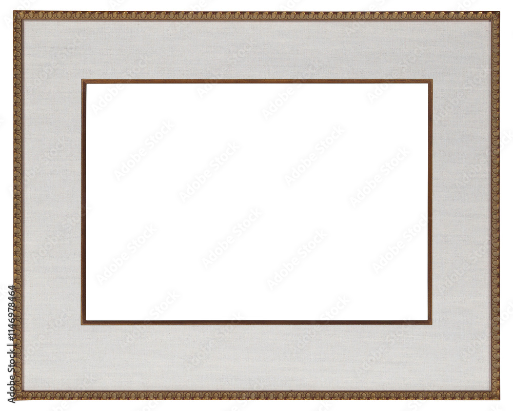 Narrow wooden picture frame on a transparent background, in PNG format. Narrow wooden picture frame on a transparent background, in PNG format.
