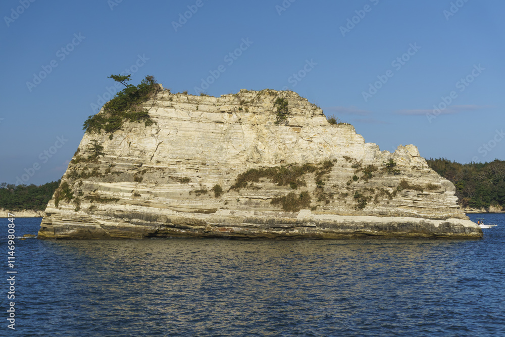 松島湾 遊覧船から眺める海の風景 Matsushima Bay Ocean view from a sightseeing boat 松島湾 遊覧船から眺める海の風景 Matsushima Bay Ocean view from a sightseeing boat