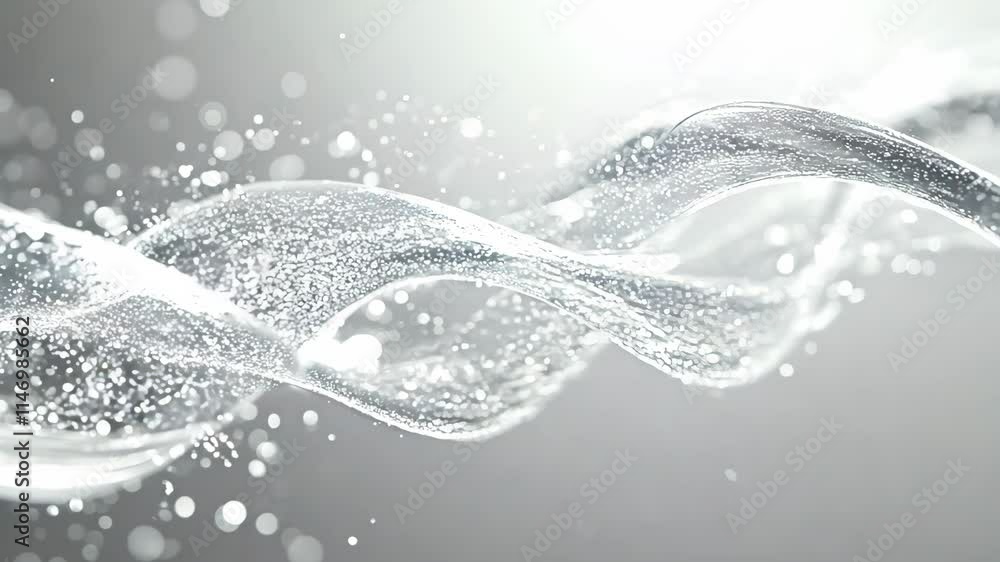 Elegant Fluid Motion with Bubbles Elegant Fluid Motion with Bubbles