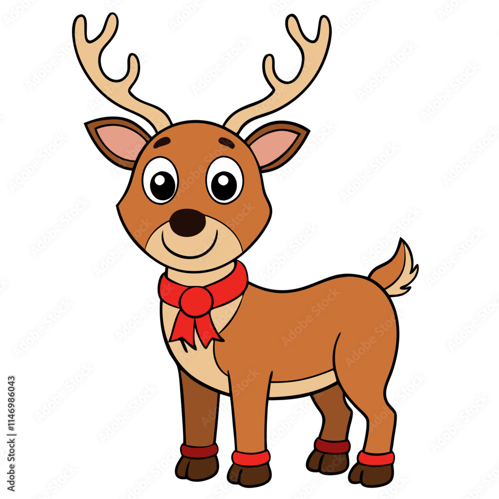 Reindeer PNG Illustration Isolated on Transparent Background for Holiday and Festive Designs Reindeer PNG Illustration Isolated on Transparent Background for Holiday and Festive Designs