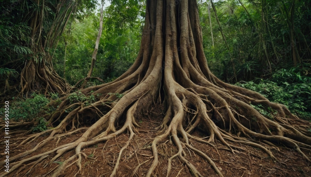 An artistic depiction of a plant with prominent fibrous roots. 8k, realistic, full ultra HD, high resolution, and cinematic photography An artistic depiction of a plant with prominent fibrous roots. 8k, realistic, full ultra HD, high resolution, and cinematic photography