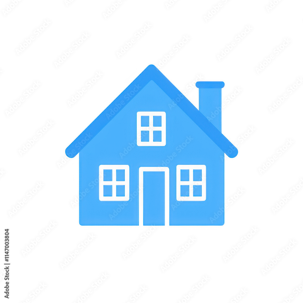 Blue icon of Apartment isolated on a transparent background Minimalist flat icon, vector logo style sign clipart on a no background png Blue icon of Apartment isolated on a transparent background Minimalist flat icon, vector logo style sign clipart on a no background png