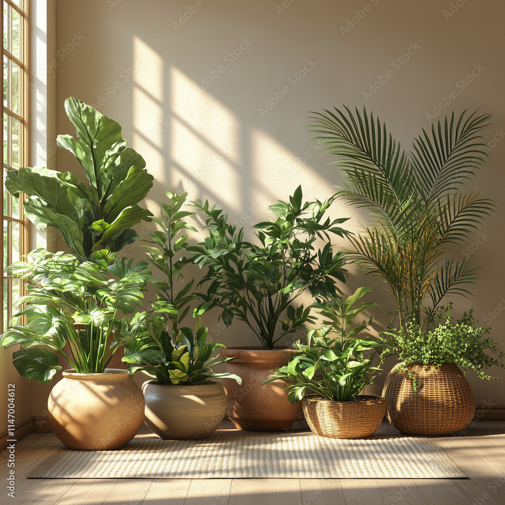 interior with lots of plants interior with lots of plants