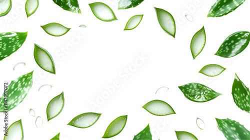 Wallpaper Mural Aloe Vera Leaves Soothing Gel, Natural Remedy, Skincare, Herbal, Medicinal Plant Torontodigital.ca