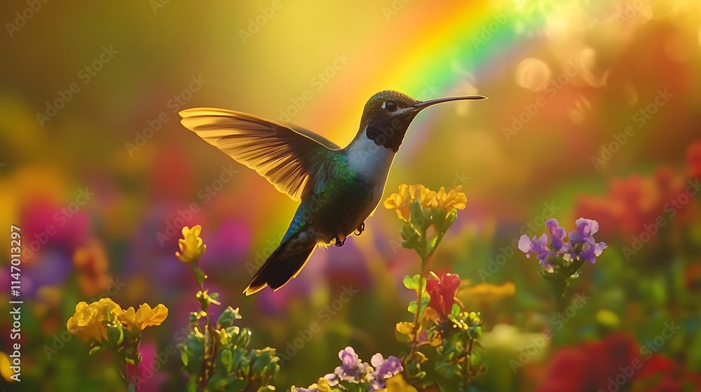 Fototapeta premium Wild Whimsy: A Playful and Creative Exploration of Fantasy Elements