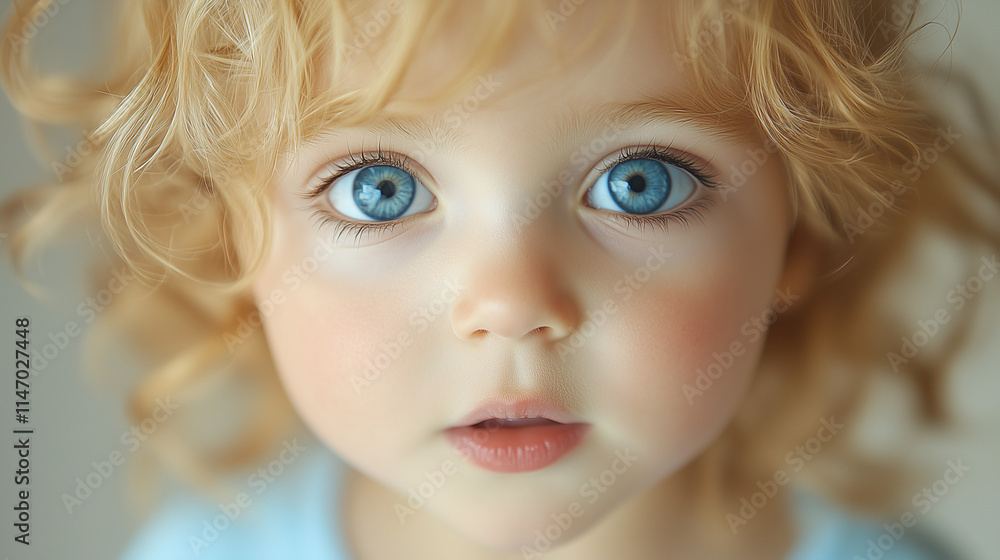 Wide-Eyed Child with Curly Hair and Freckles in Awe for Dramatic Surprise Expression
Wide-Eyed Child with Curly Hair and Freckles in Awe for Dramatic Surprise Expression