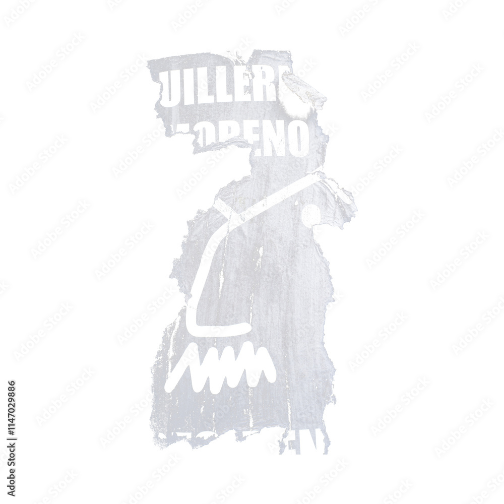 Naklejka premium Worn Paper Wall Texture