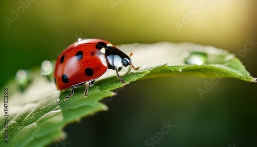 ladybird on a leaf