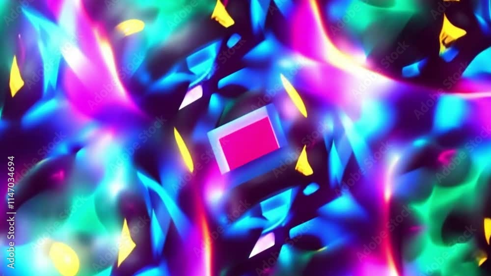 A vibrant, abstract background with glowing purple and blue lights, reminiscent of a starry night sky, perfect for festive holiday designs A vibrant, abstract background with glowing purple and blue lights, reminiscent of a starry night sky, perfect for festive holiday designs