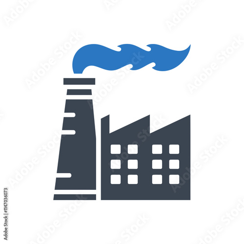 Factory Emissions Icon