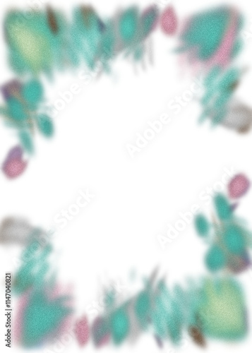 Wallpaper Mural An abstract transparent psychedelic burst vignette design element overlay. Torontodigital.ca