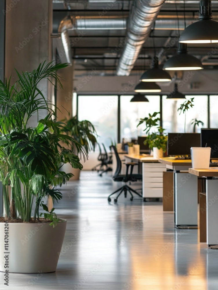 Fototapeta premium Modern Office Interior