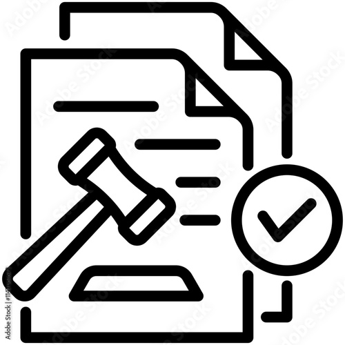 Legal Document Icon