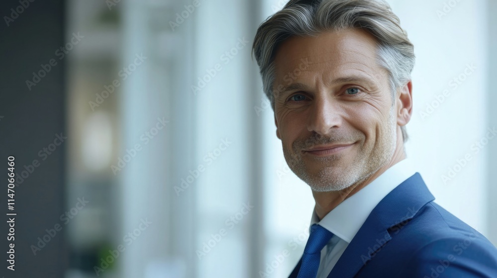 Professional Portrait of a Businessman in Suit Professional Portrait of a Businessman in Suit