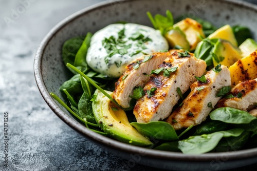 Grilled Chicken Avocado Salad - A Healthy and Delicious Meal