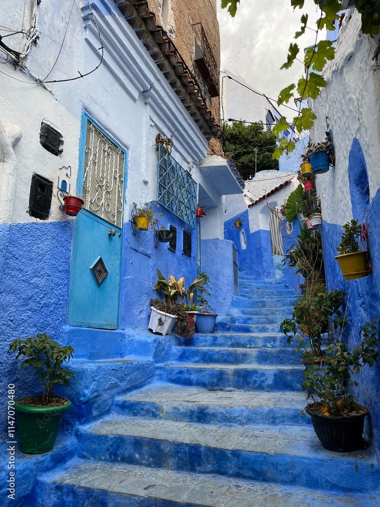 Fototapeta premium street in village city