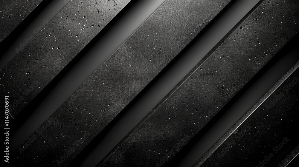 Layered textures create a striking visual contrast in dark tones Layered textures create a striking visual contrast in dark tones