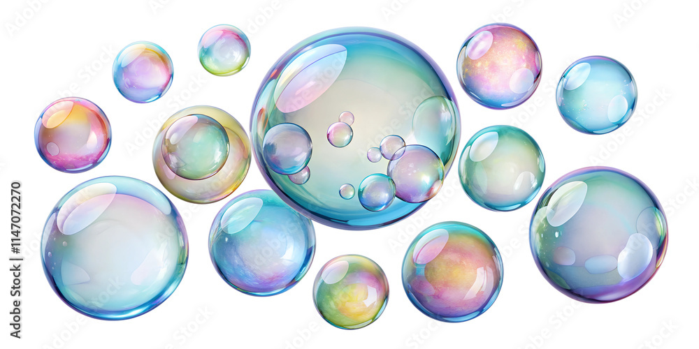 set of soap foam isolated on white background. Png transparent set of soap foam isolated on white background. Png transparent