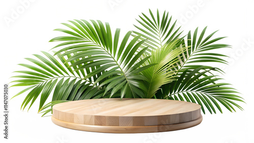 Fototapeta Naklejka Na Ścianę i Meble -  palm tree isolated on white background. Png transparent